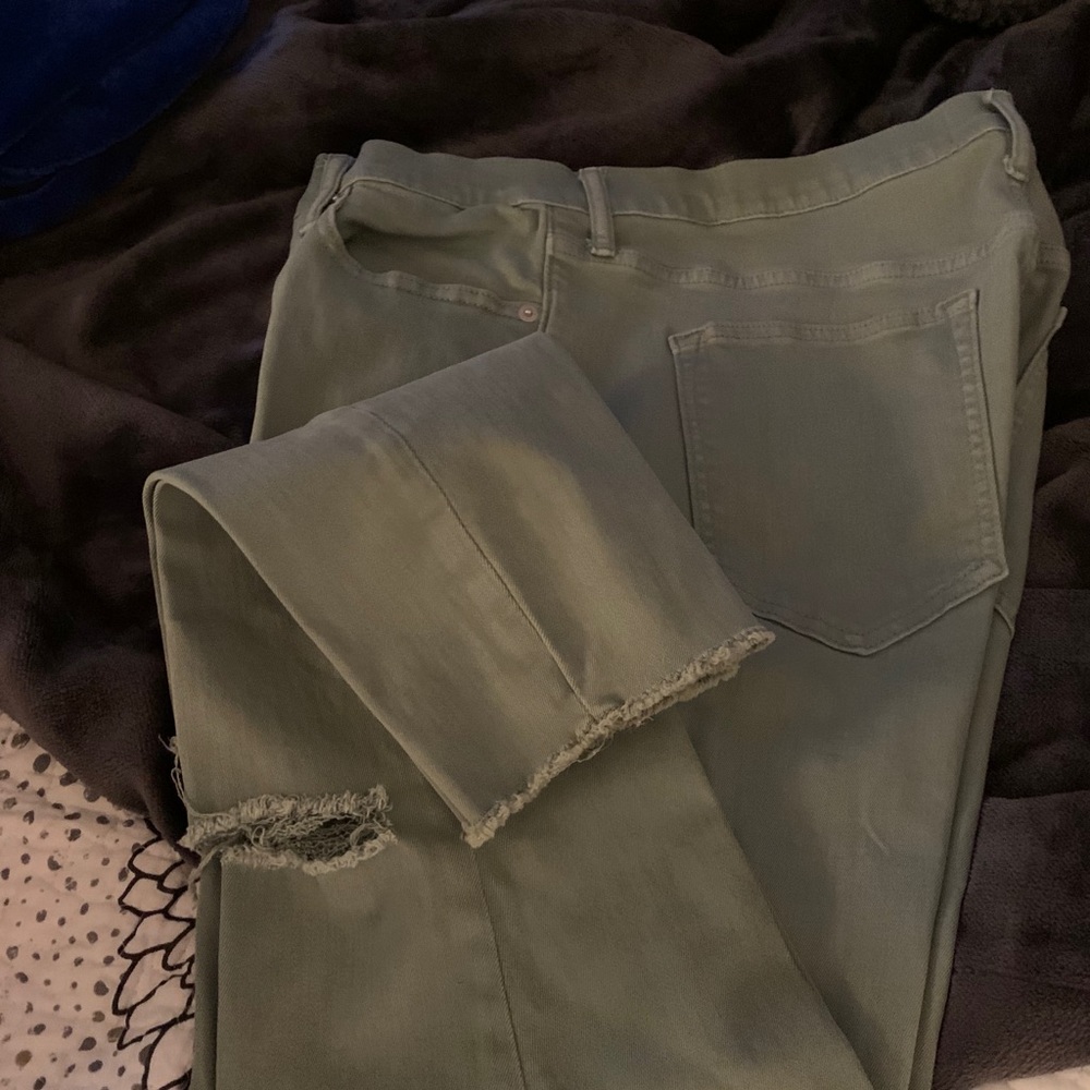 Gap legging Jean -Soft green.